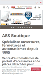 Mobile Screenshot of absboutique.fr